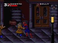 une photo d'Ã©cran de Spider-Man and Venom - Maximum Carnage sur Nintendo Super Nes